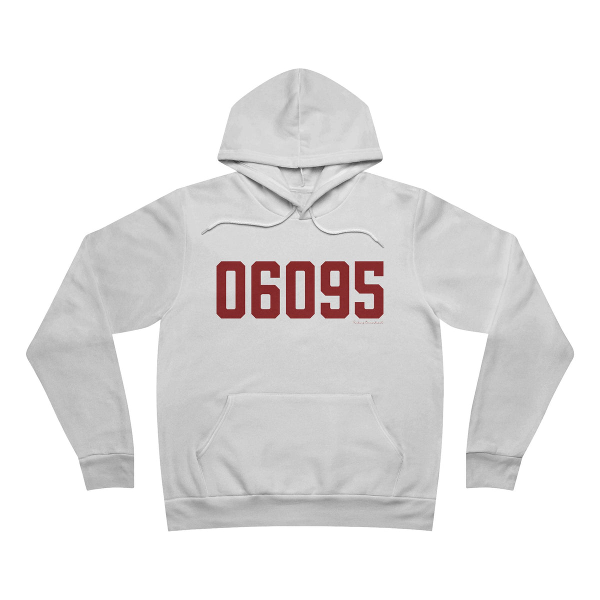 06095 Windsor Connecticut Zip Code Unisex Sponge Fleece Pullover Hoodie