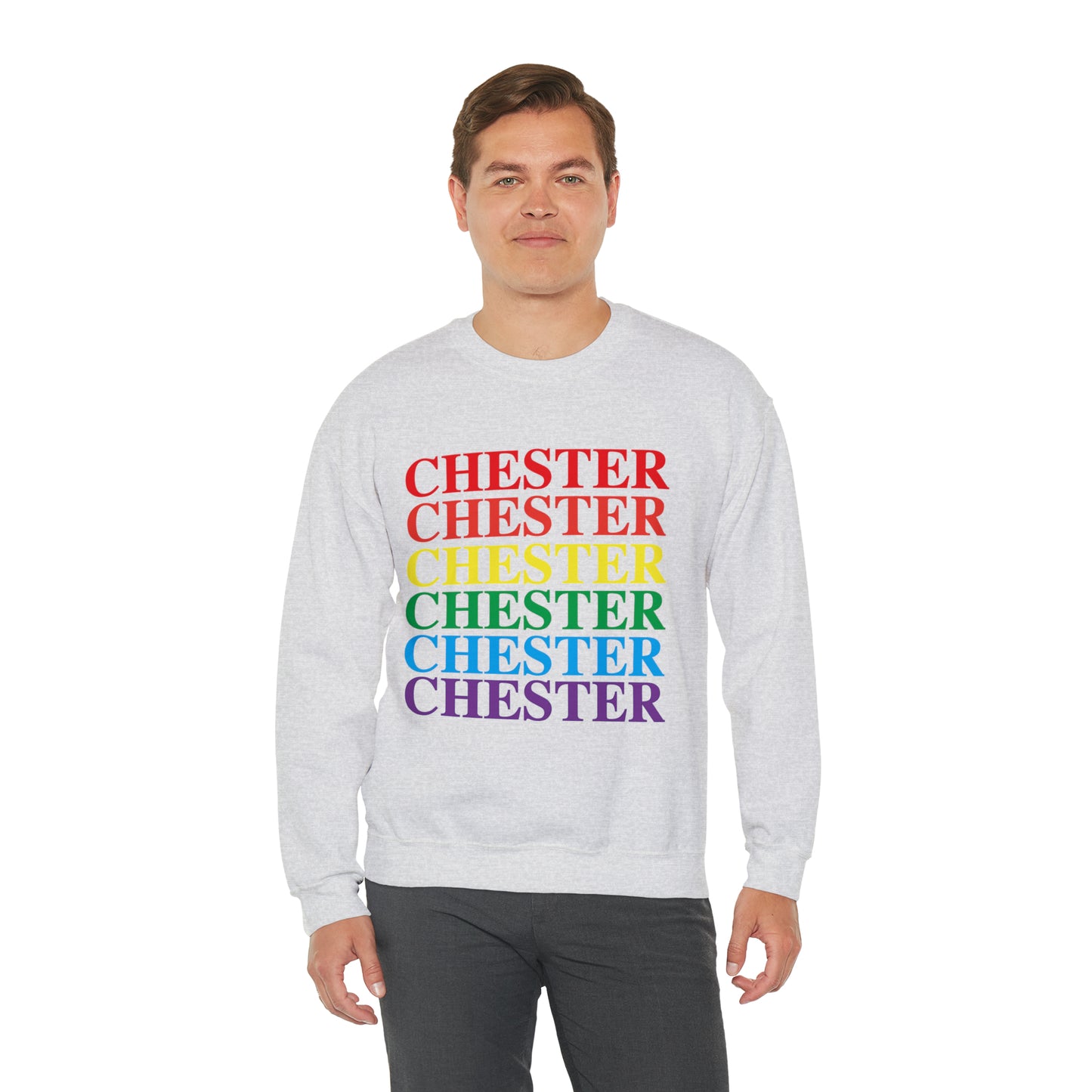 Chester Pride Unisex Heavy Blend™ Crewneck Sweatshirt