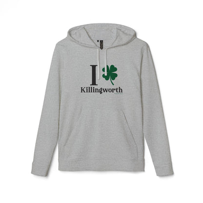 I Clover Killingworth adidas® Unisex Fleece Hoodie