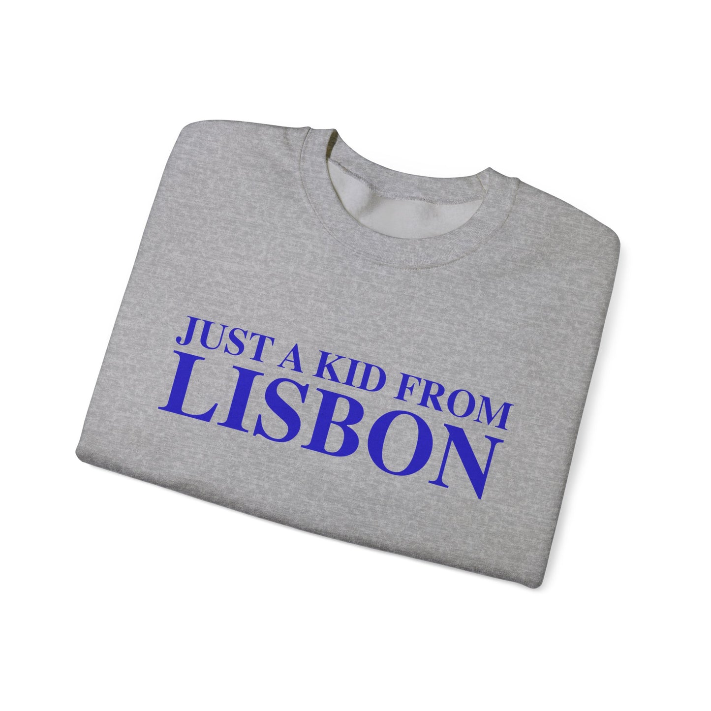 Just a kid from Lisbon Unisex Heavy Blend™ Crewneck Sweatshirt