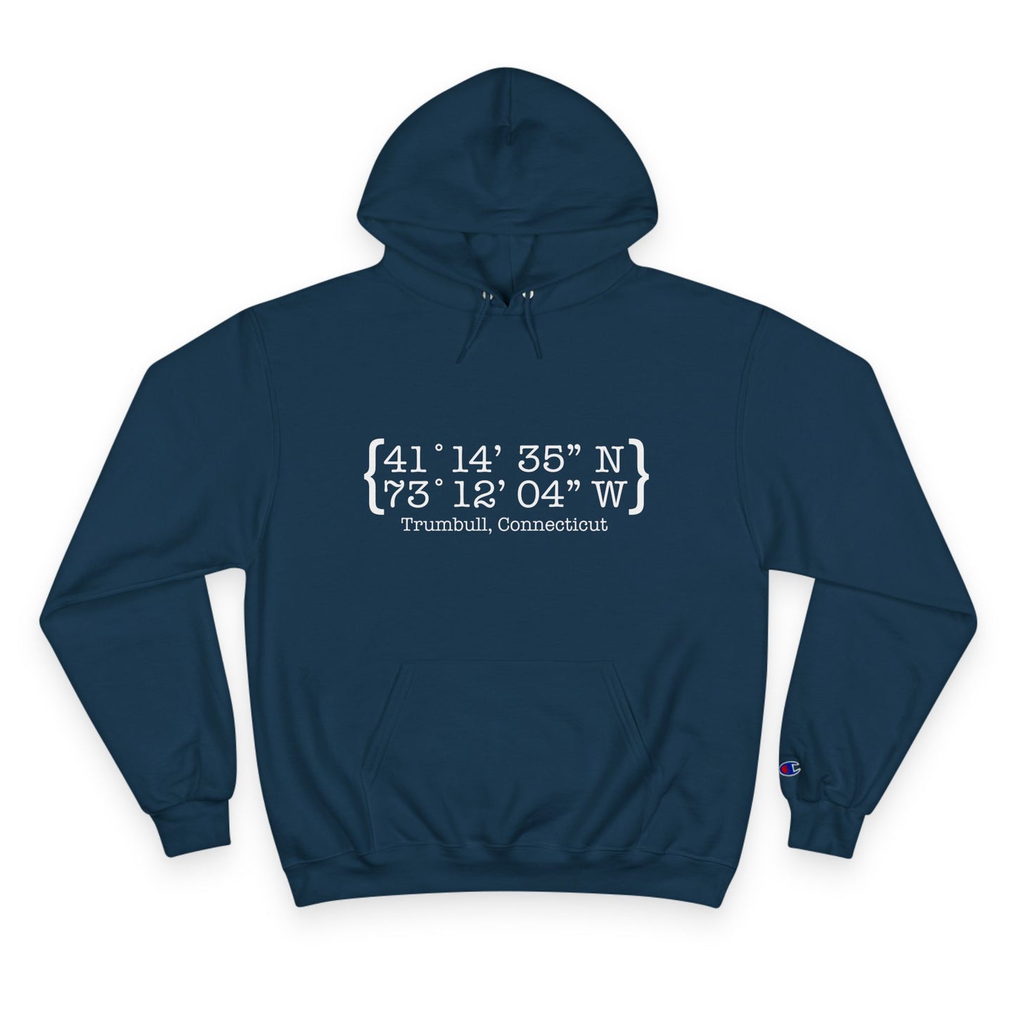 Trumbull Coordinates Champion Hoodie Sweatshirt
