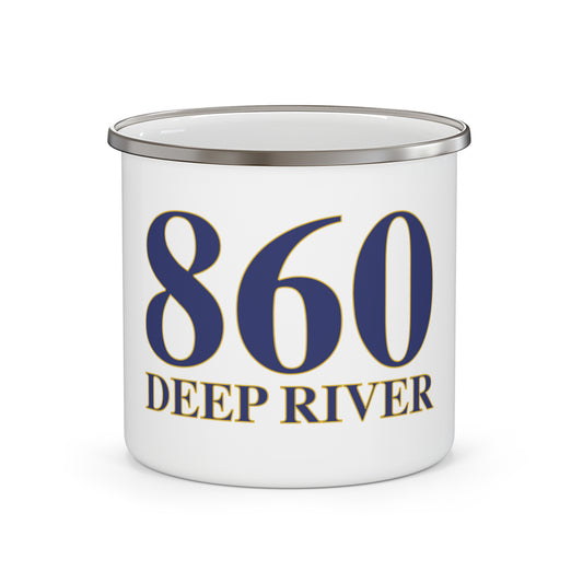 860 Deep River Enamel Camping Mug