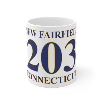 New Fairfield 203 Connecticut Mug 11oz