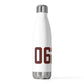 06234 Brooklyn Connecticut Zip Code 20oz Insulated Bottle