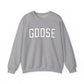 Goose Zip Code White & Black Unisex Heavy Blend™ Crewneck Sweatshirt