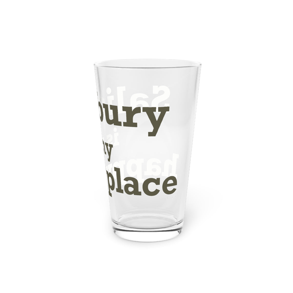 Salisbury is My Happy Place Pint Glass, 16oz