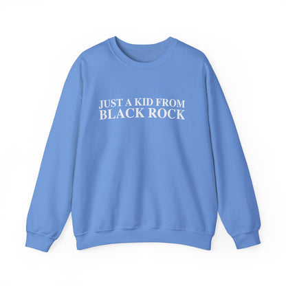 Just a kid from Black Rock Unisex Heavy Blend™ Crewneck Sweatshirt