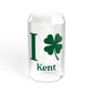 I Clover Kent Sipper Glass, 16oz
