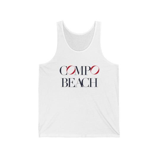 41 Tilt Compo Beach Unisex Jersey Tank Top