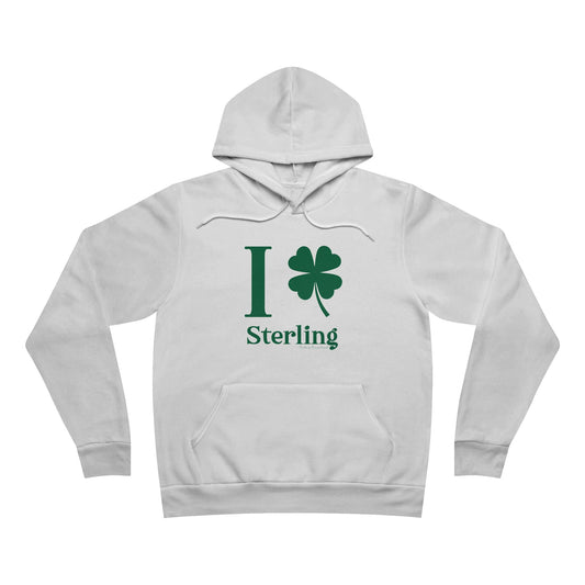 I Clover Sterling Unisex Sponge Fleece Pullover Hoodie
