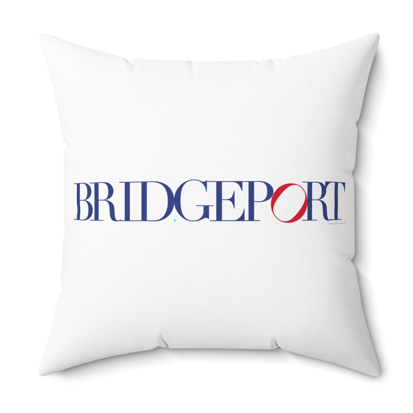 41 Tilt Bridgeport Spun Polyester Square Pillow