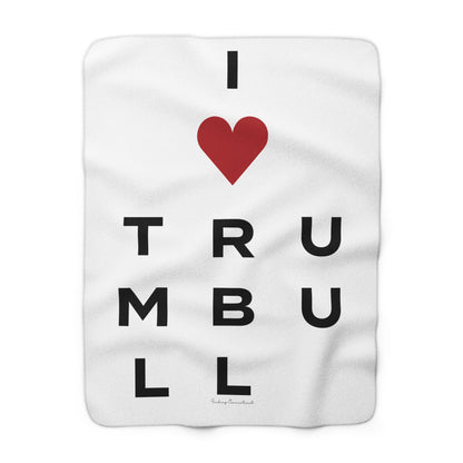 Trumbull Vision Sherpa Fleece Blanket