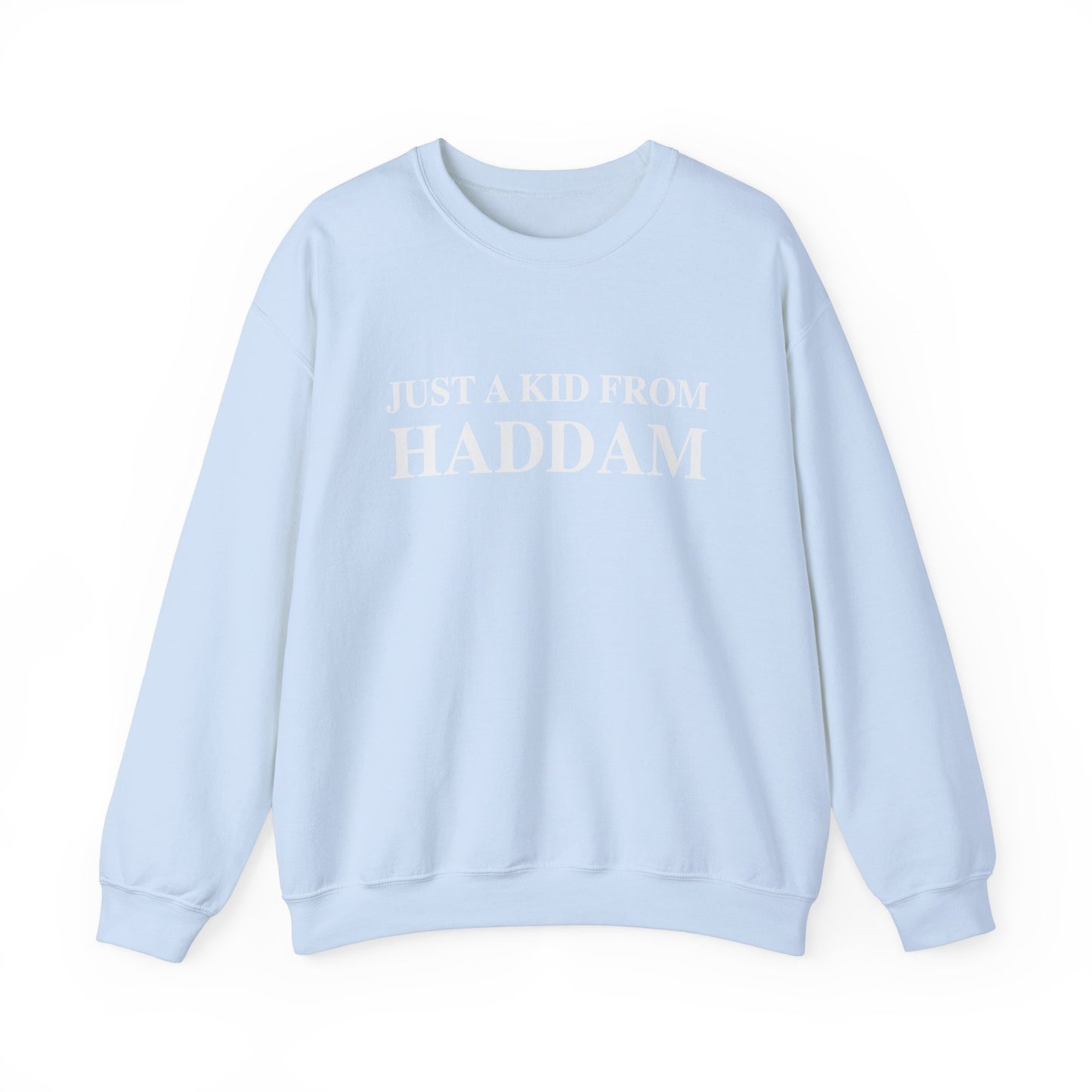 Just a kid from Haddam Unisex Heavy Blend™ Crewneck Sweatshirt