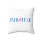 41 Tilt Fairfield Spun Polyester Square Pillow