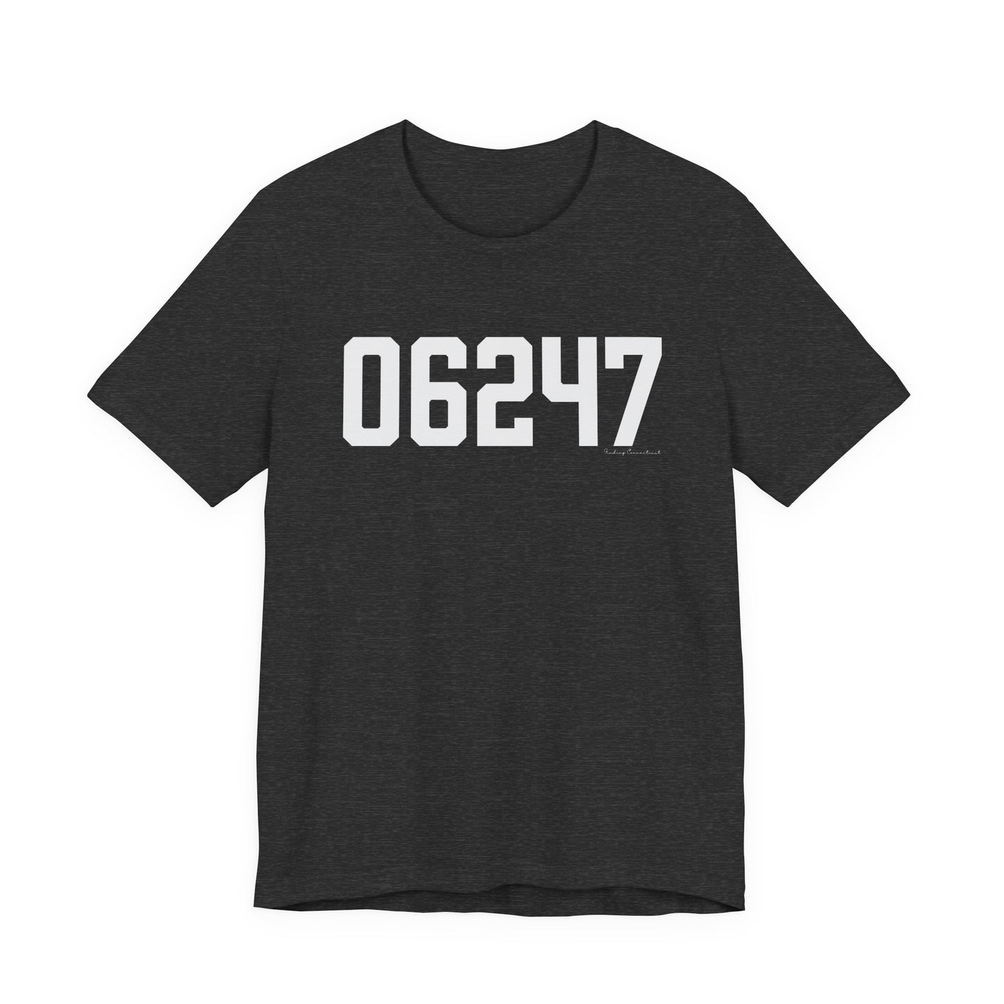 06247 Hampton CT Zip Code Unisex Jersey Short Sleeve T-Shirt
