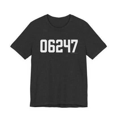 06247 Hampton CT Zip Code Unisex Jersey Short Sleeve T-Shirt
