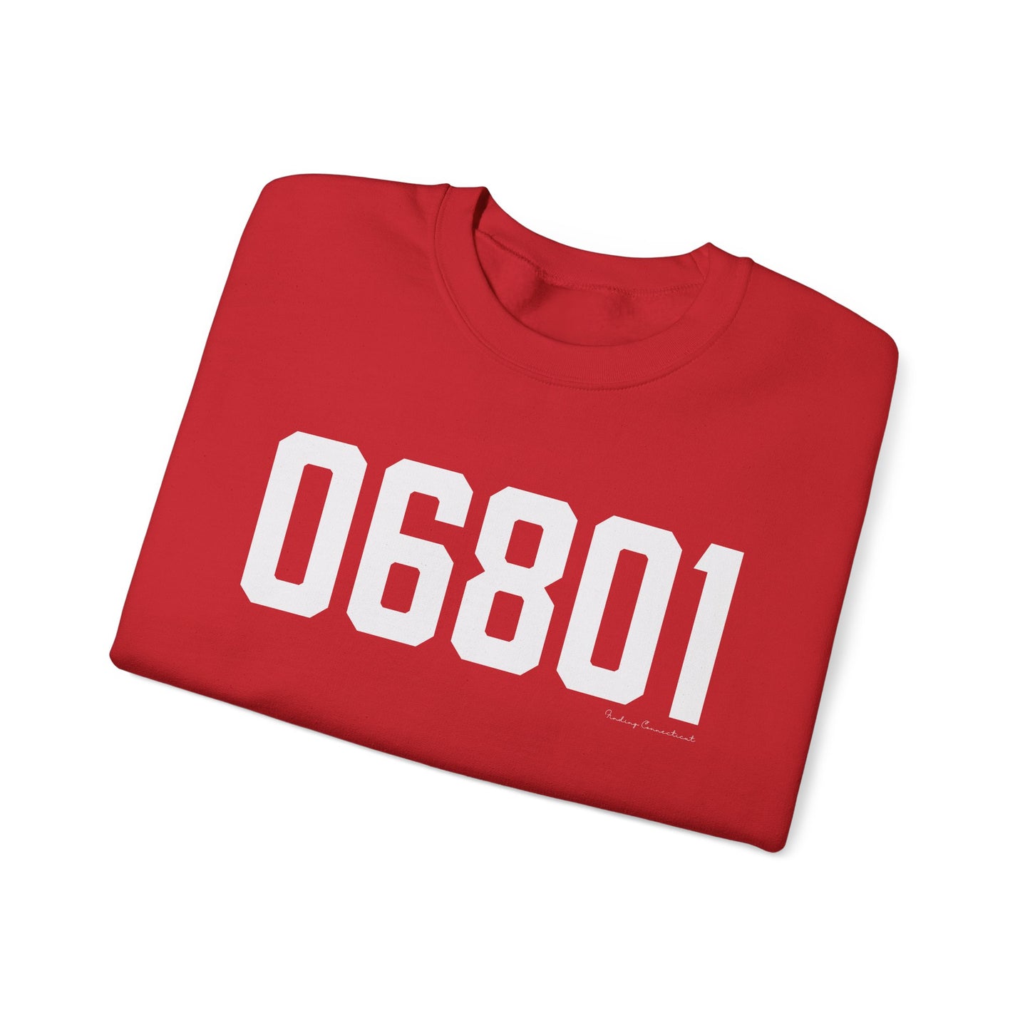 06801 Bethel CT Zip Code Unisex Heavy Blend™ Crewneck Sweatshirt