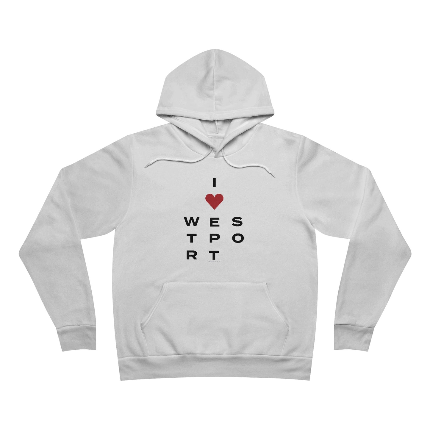Westport Vision Unisex Sponge Fleece Pullover Hoodie