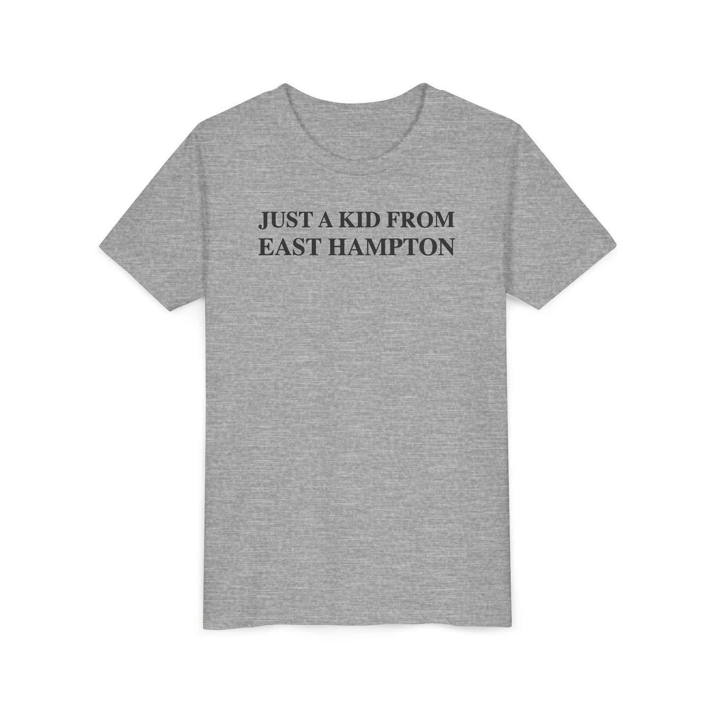 Just a kid from East Hampton Youth Short Sleeve T-Shirt