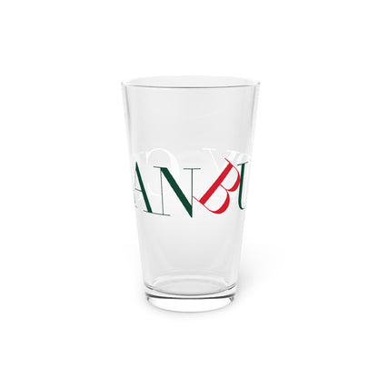 41 Tilt Cranbury Pint Glass, 16oz