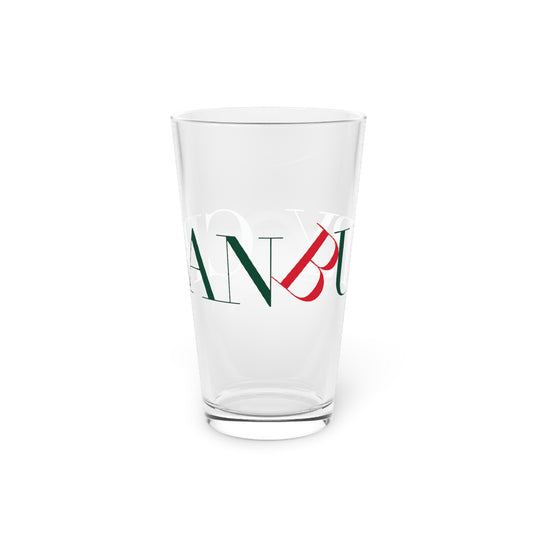41 Tilt Cranbury Pint Glass, 16oz