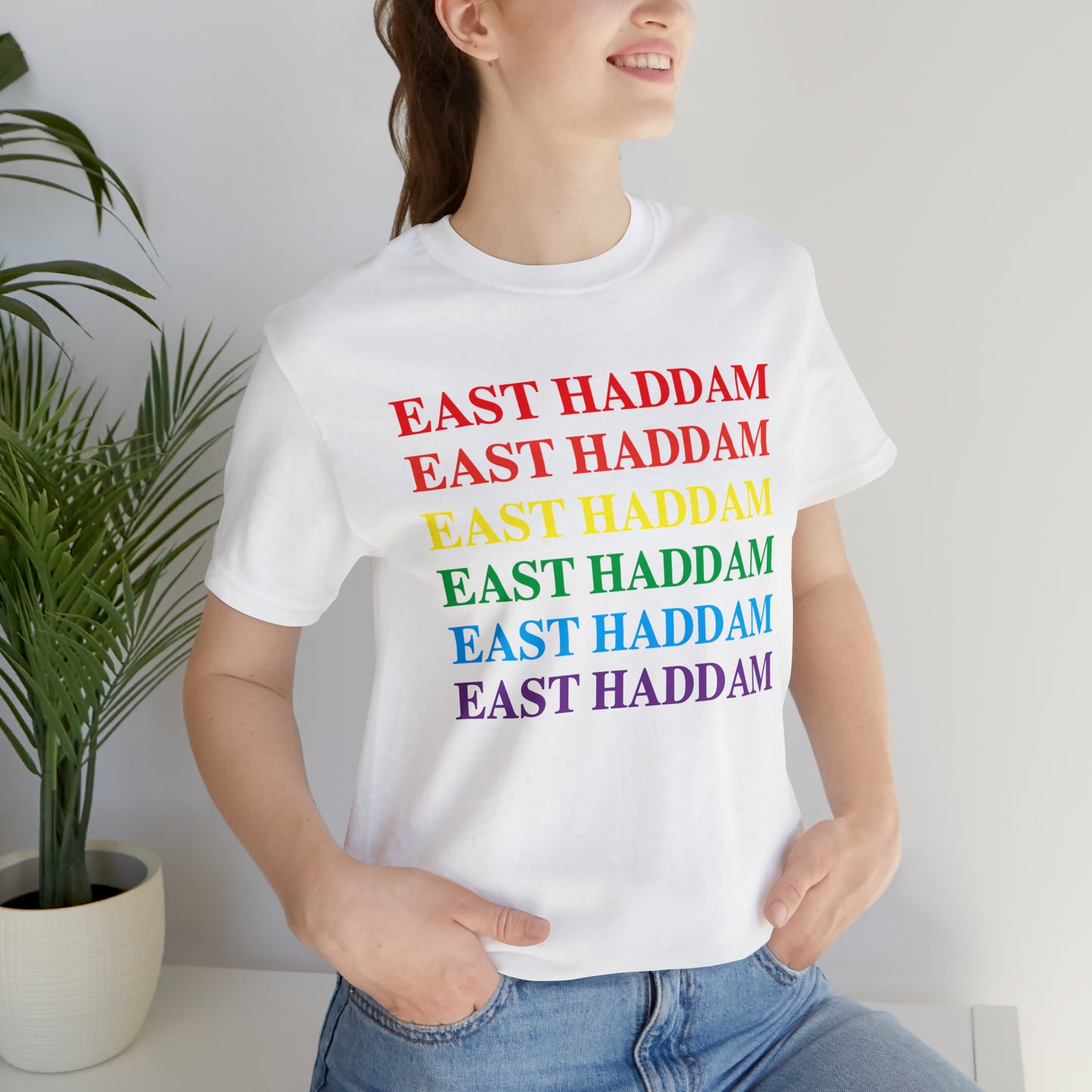 East Haddam Pride Unisex Jersey Short Sleeve Tee Shirt