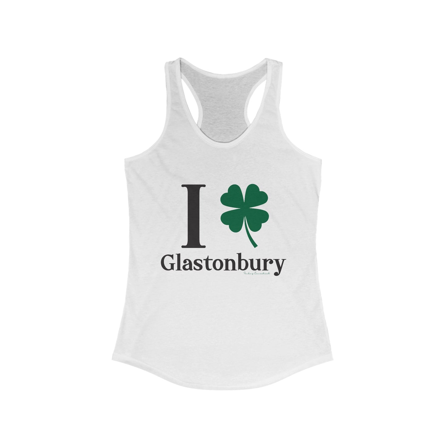 I Clover Glastonbury Women's Ideal Racerback Tank