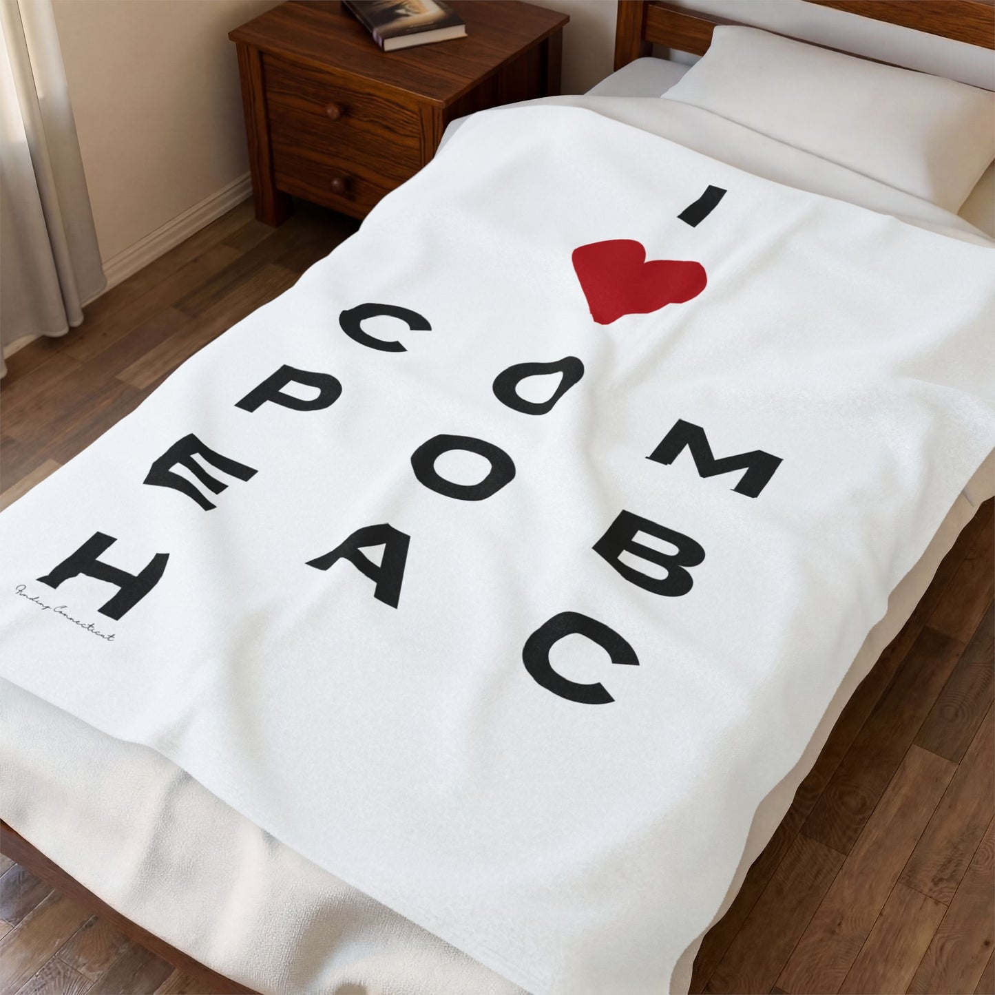 Compo Beach Vision Velveteen Plush Blanket