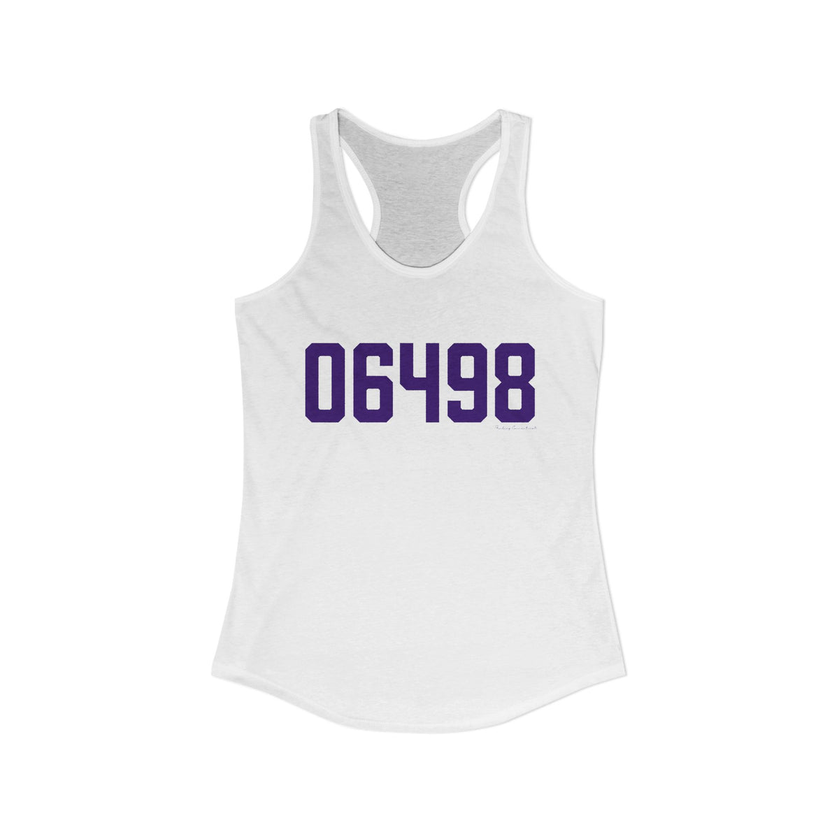 06498 Westbrook Connecticut Zip Code Women's Ideal Racerback Tank Top