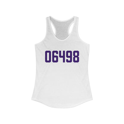 06498 Westbrook Connecticut Zip Code Women's Ideal Racerback Tank Top