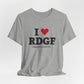 I Heart RDGF Unisex Jersey Short Sleeve T-Shirt