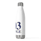203 Orange 20 oz Insulated Bottle