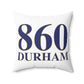 860 Durham Spun Polyester Square Pillow