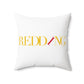 41 Tilt Redding Spun Polyester Square Pillow