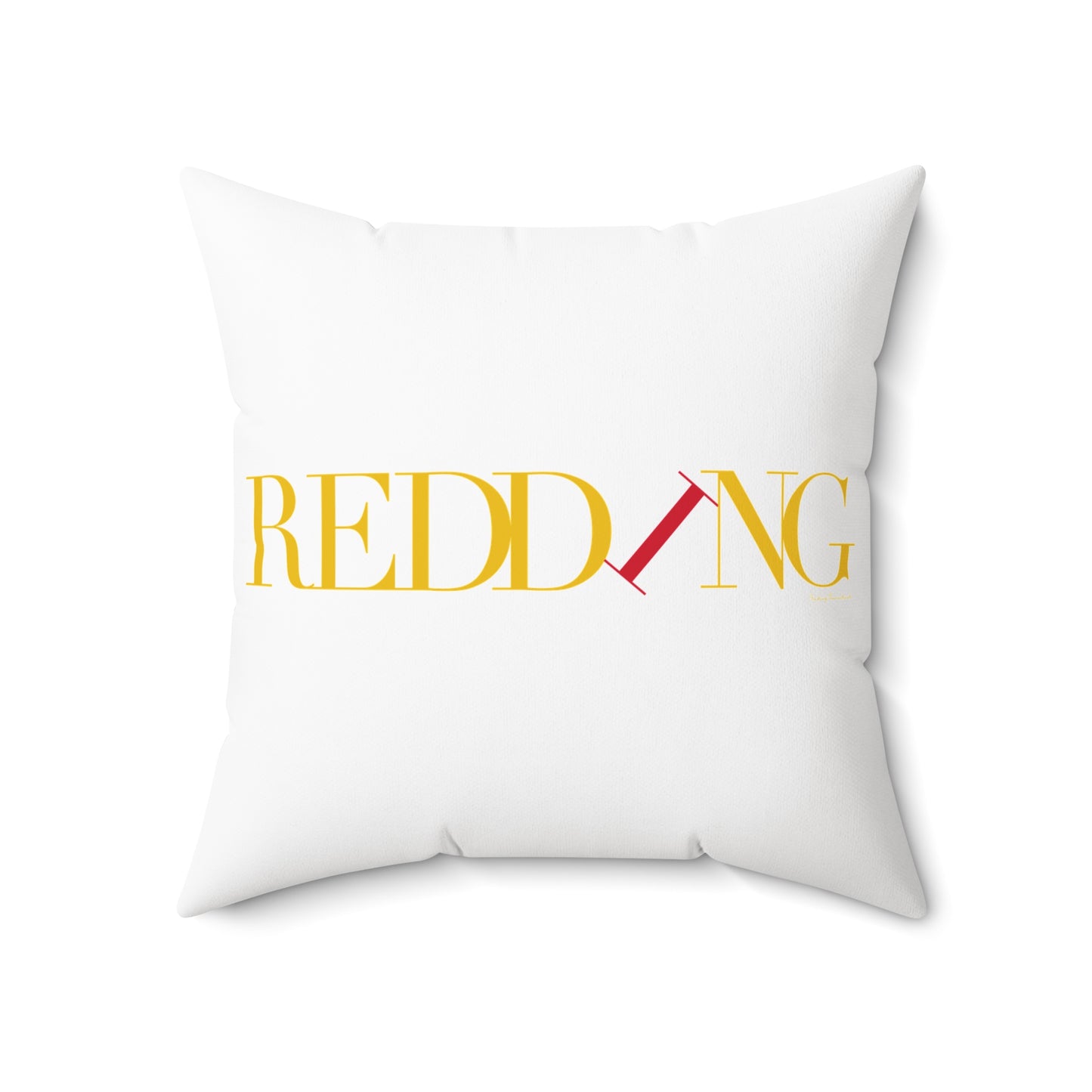 41 Tilt Redding Spun Polyester Square Pillow