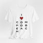 Compo Beach Vision Unisex Jersey Short Sleeve T-Shirt