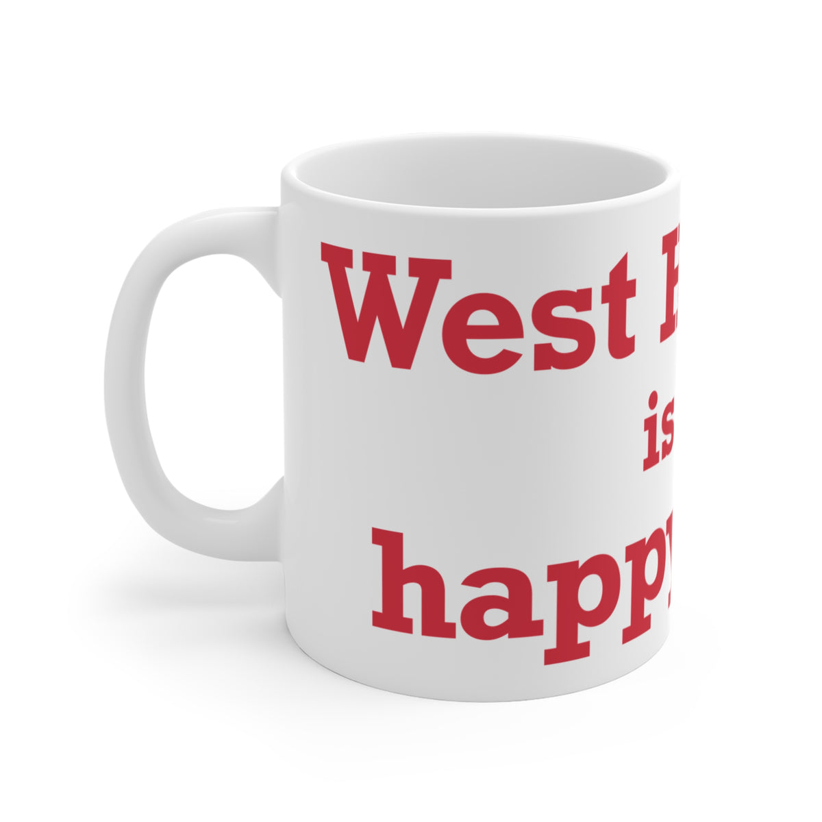 West Hartford is My Happy Place Mug 11oz