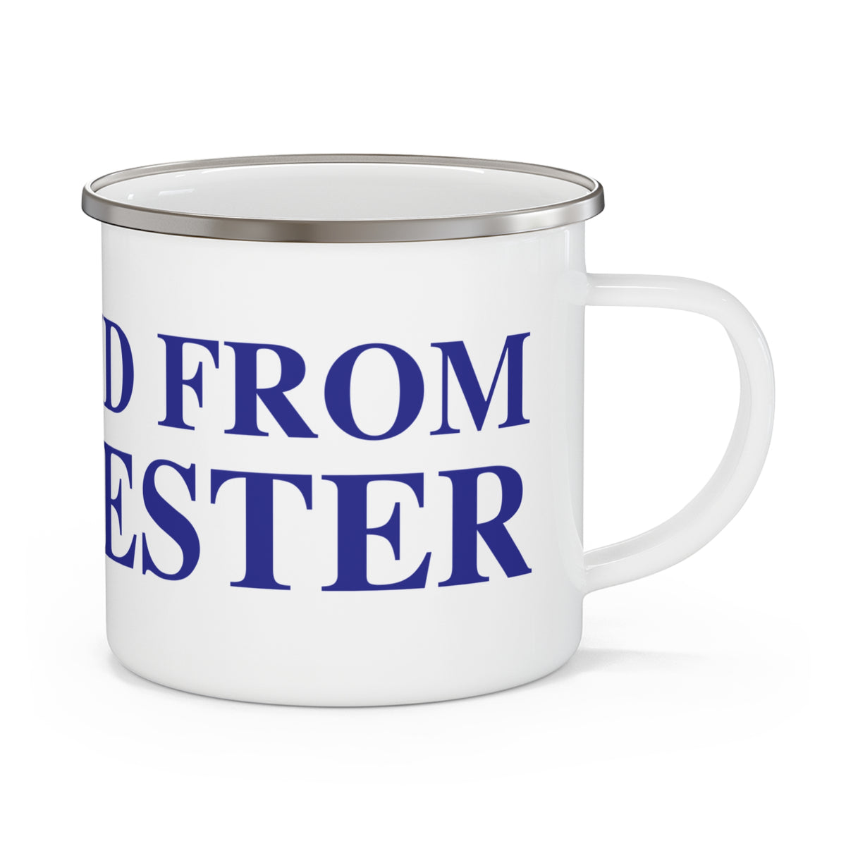 Just a kid from Colchester Enamel Camping Mug