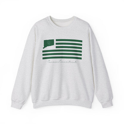 Canaan Connecticut St. Patrick’s Day Flag Unisex Heavy Blend™ Crewneck Sweatshirt