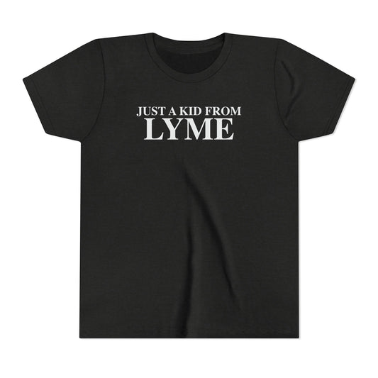 Just a kid from Lyme Youth Short Sleeve T-Shirt