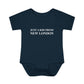 Just a kid from New London Infant Baby Rib Bodysuit