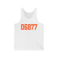 06877 Ridgefield Connecticut Zip Code Unisex Jersey Tank Top
