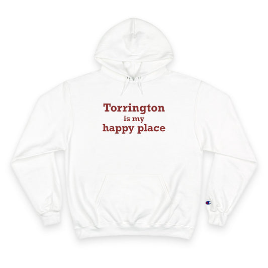 Torrington is My Happy Place Champion Hoodie