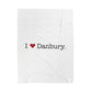 I Heart Danbury. Velveteen Plush Blanket