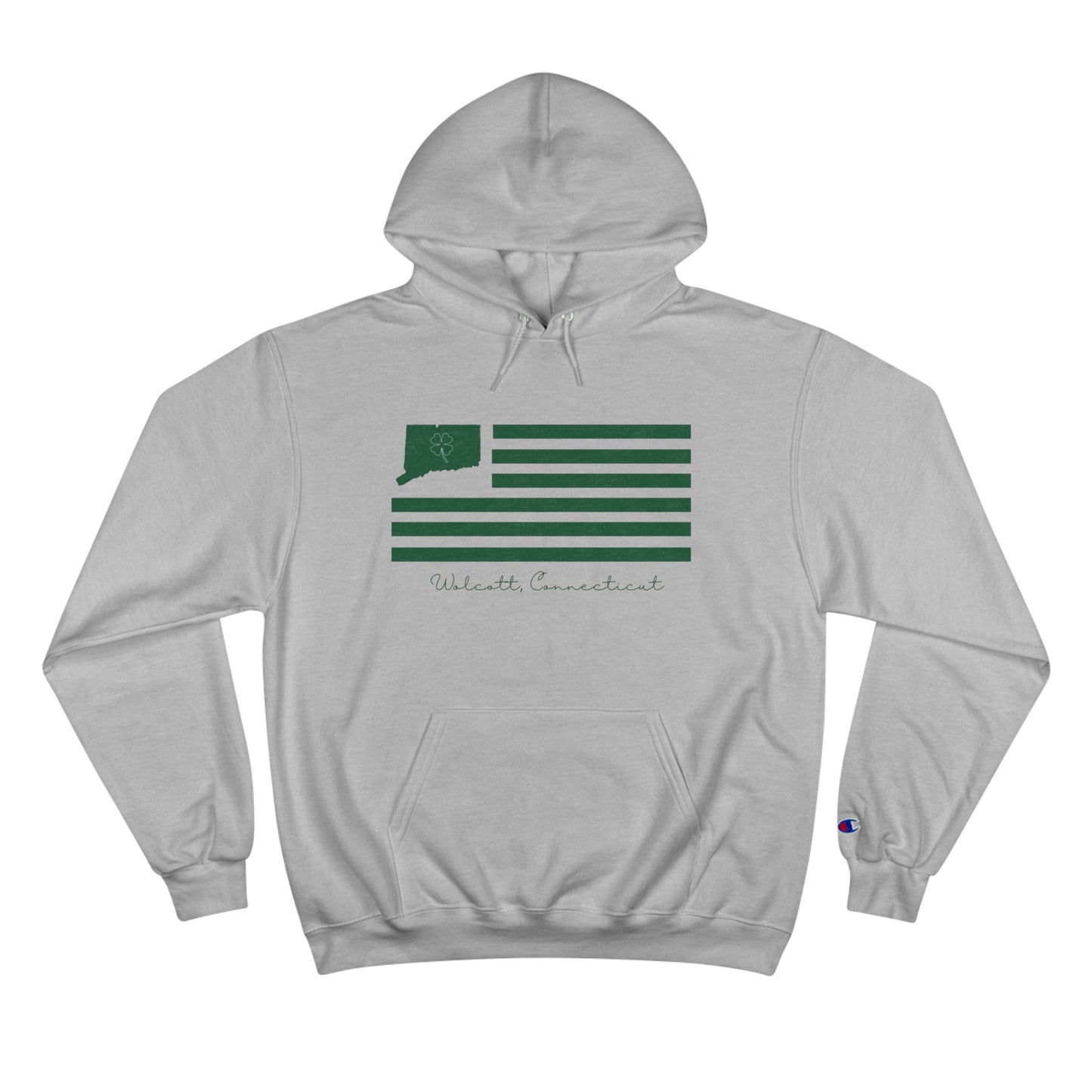 Wolcott Connecticut St. Patrick’s Day Flag Champion Hoodie