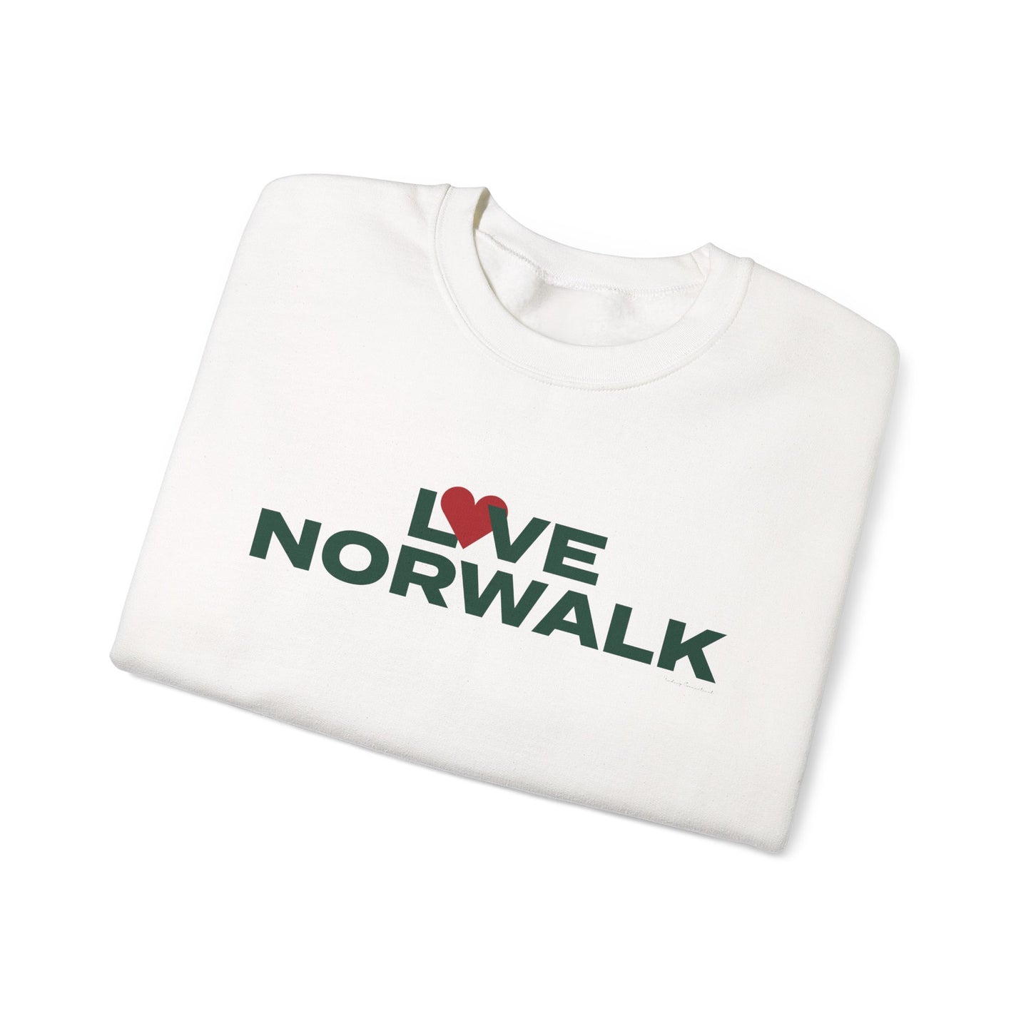 Love Norwalk Unisex Heavy Blend™ Crewneck Sweatshirt