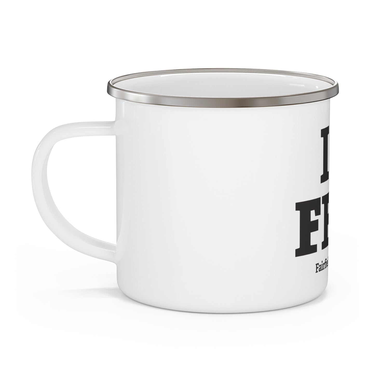 I Heart FFLD Enamel Camping Mug