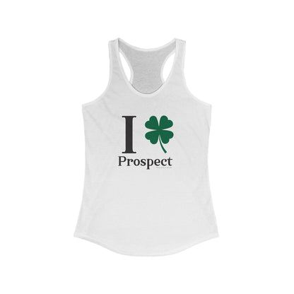 I Clover Prospect Women's Ideal Racerback Tank Top