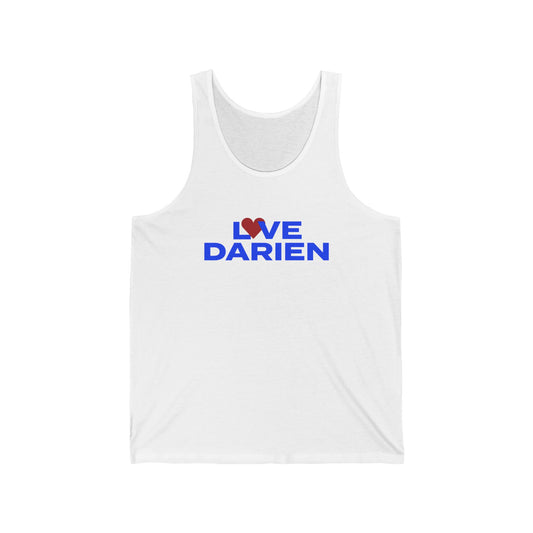 Love Darien Unisex Jersey Tank Top