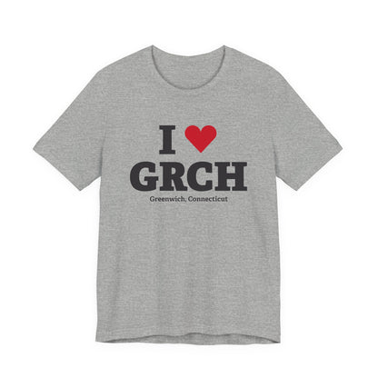 I Heart GRCH Unisex Jersey Short Sleeve T-Shirt